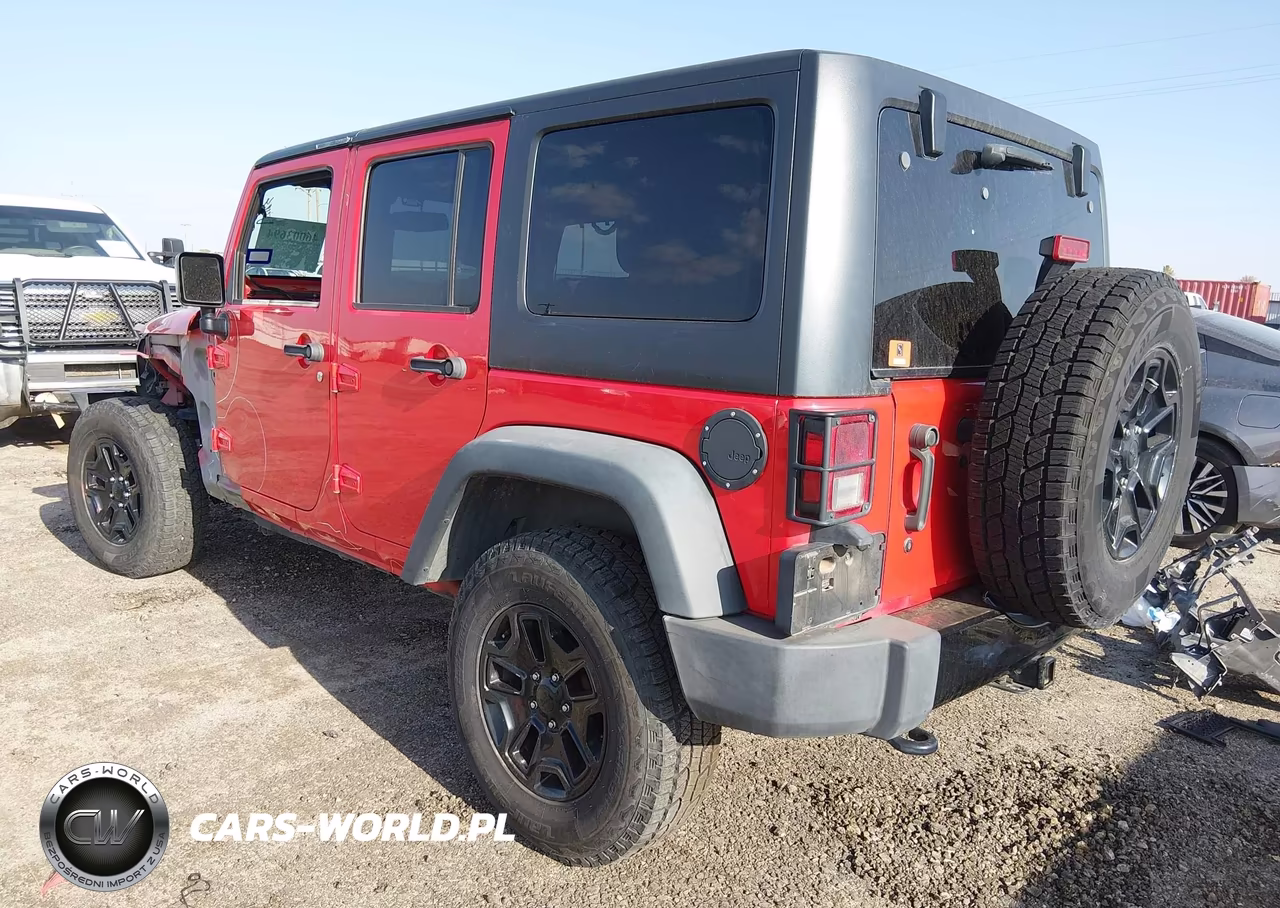 2016 Jeep Wrangler Unlimited Willys Wheeler VIN:1C4BJWDG1GL159263 - 3