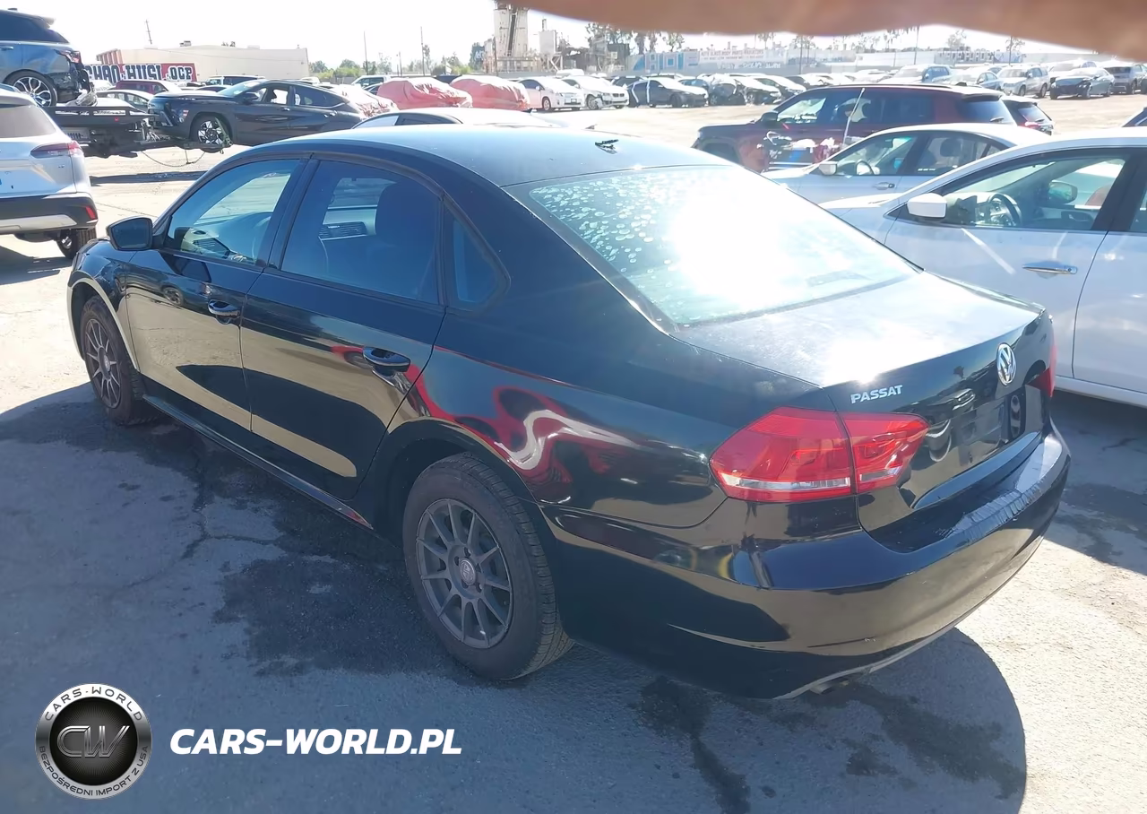 2014 Volkswagen Passat 1.8T S VIN:1VWAT7A32EC075959 - 3