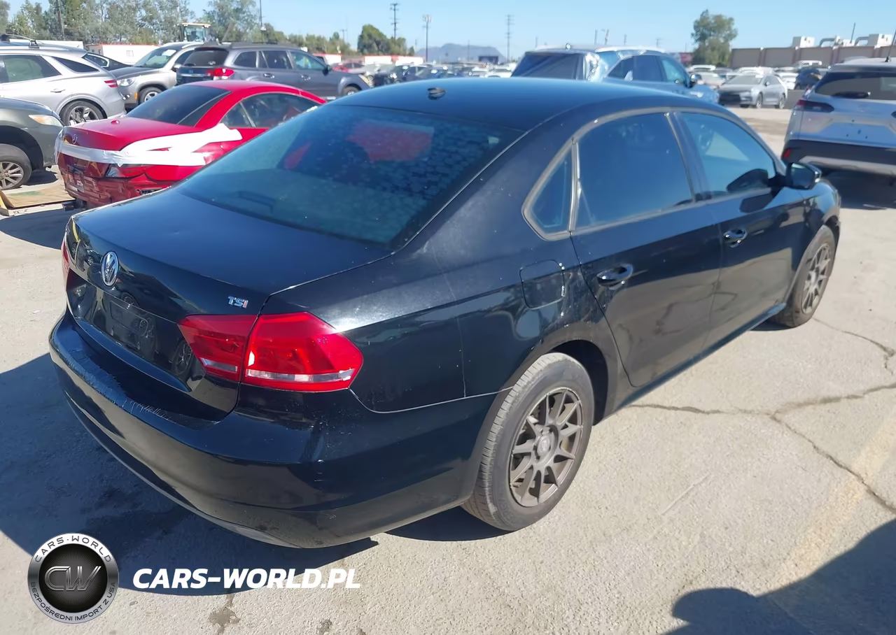 2014 Volkswagen Passat 1.8T S VIN:1VWAT7A32EC075959 - 4
