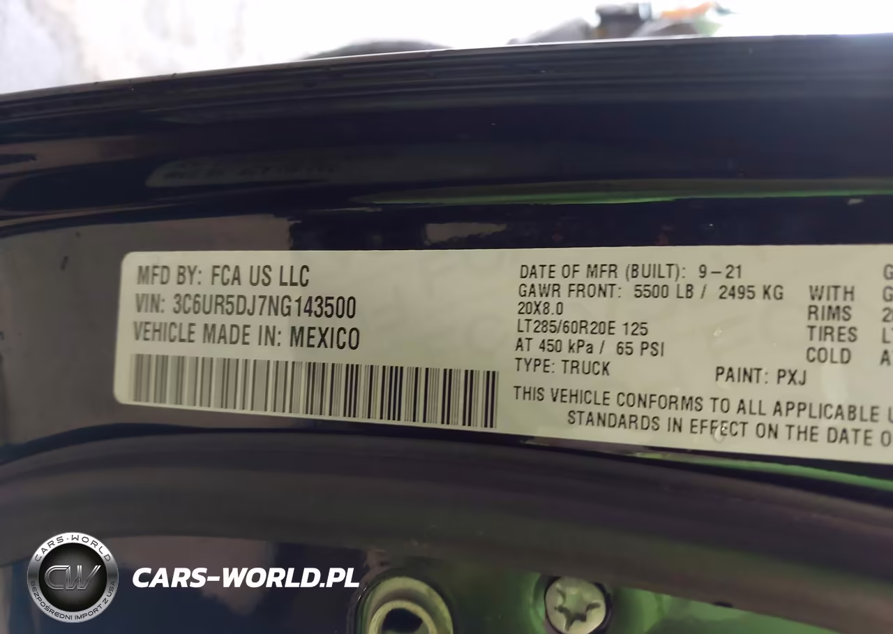 2022 Ram 2500 Big Horn 4X4 6'4 Box VIN:3C6UR5DJ7NG143500 - 9