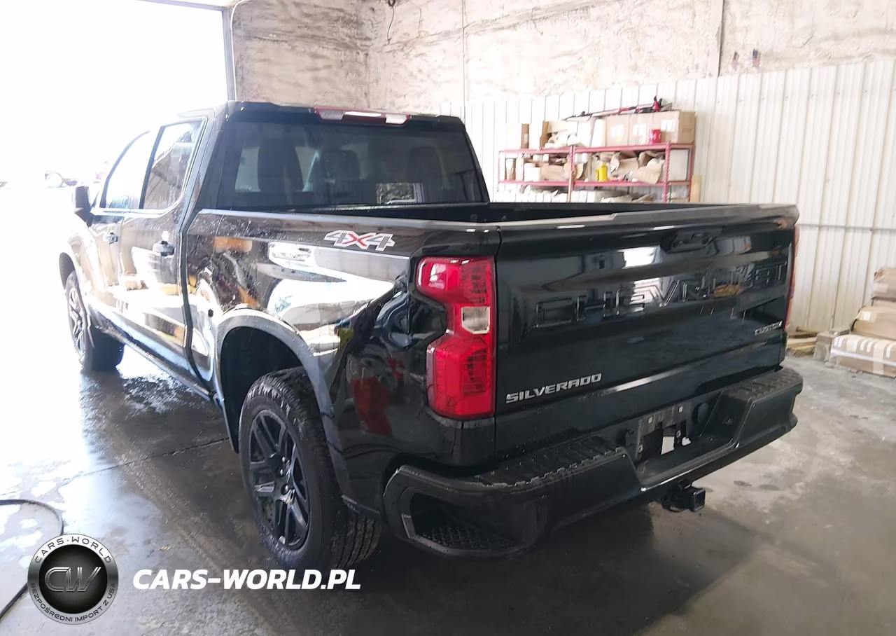 2024 Chevrolet Silverado 1500 4Wd Short Bed Custom VIN:1GCPDBEK7RZ106236 - 3