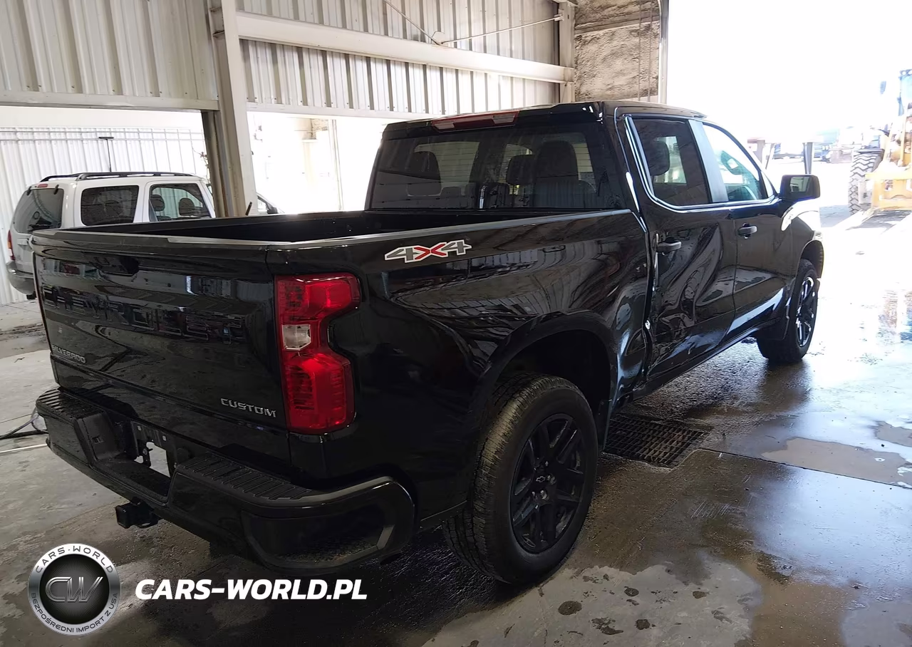 2024 Chevrolet Silverado 1500 4Wd Short Bed Custom VIN:1GCPDBEK7RZ106236 - 4