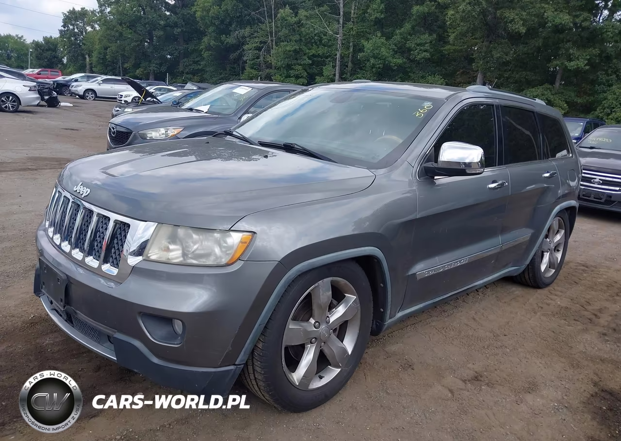 2012 Jeep Grand Cherokee Overland VIN:1C4RJFCG5CC124705 - 2