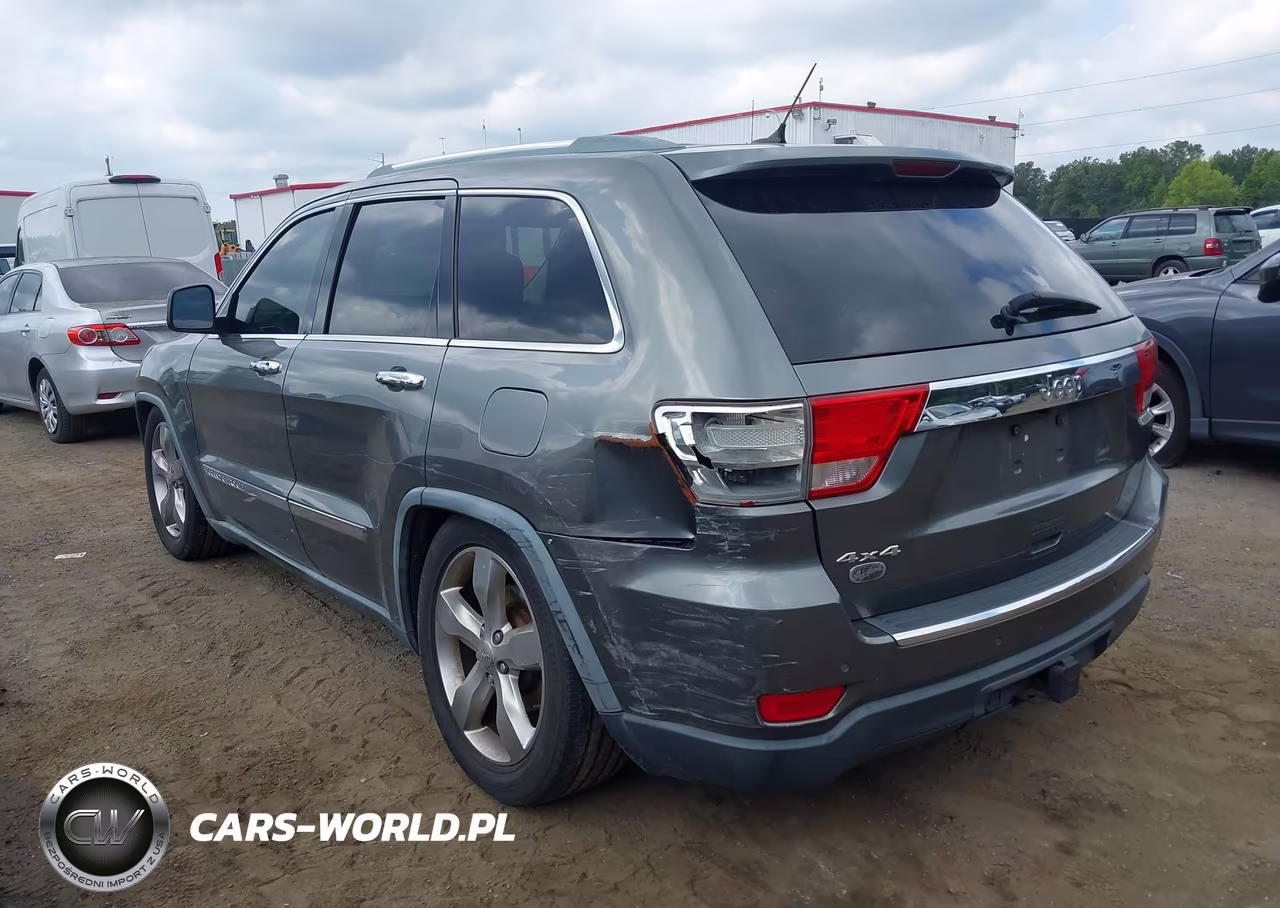 2012 Jeep Grand Cherokee Overland VIN:1C4RJFCG5CC124705 - 3