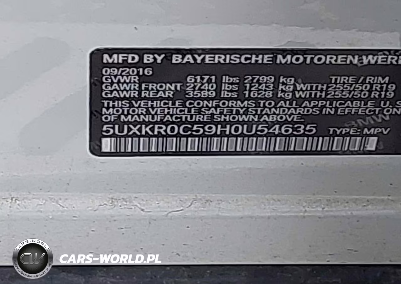 2017 BMW X5 xDrive35I VIN:5UXKR0C59H0U54635 - 9