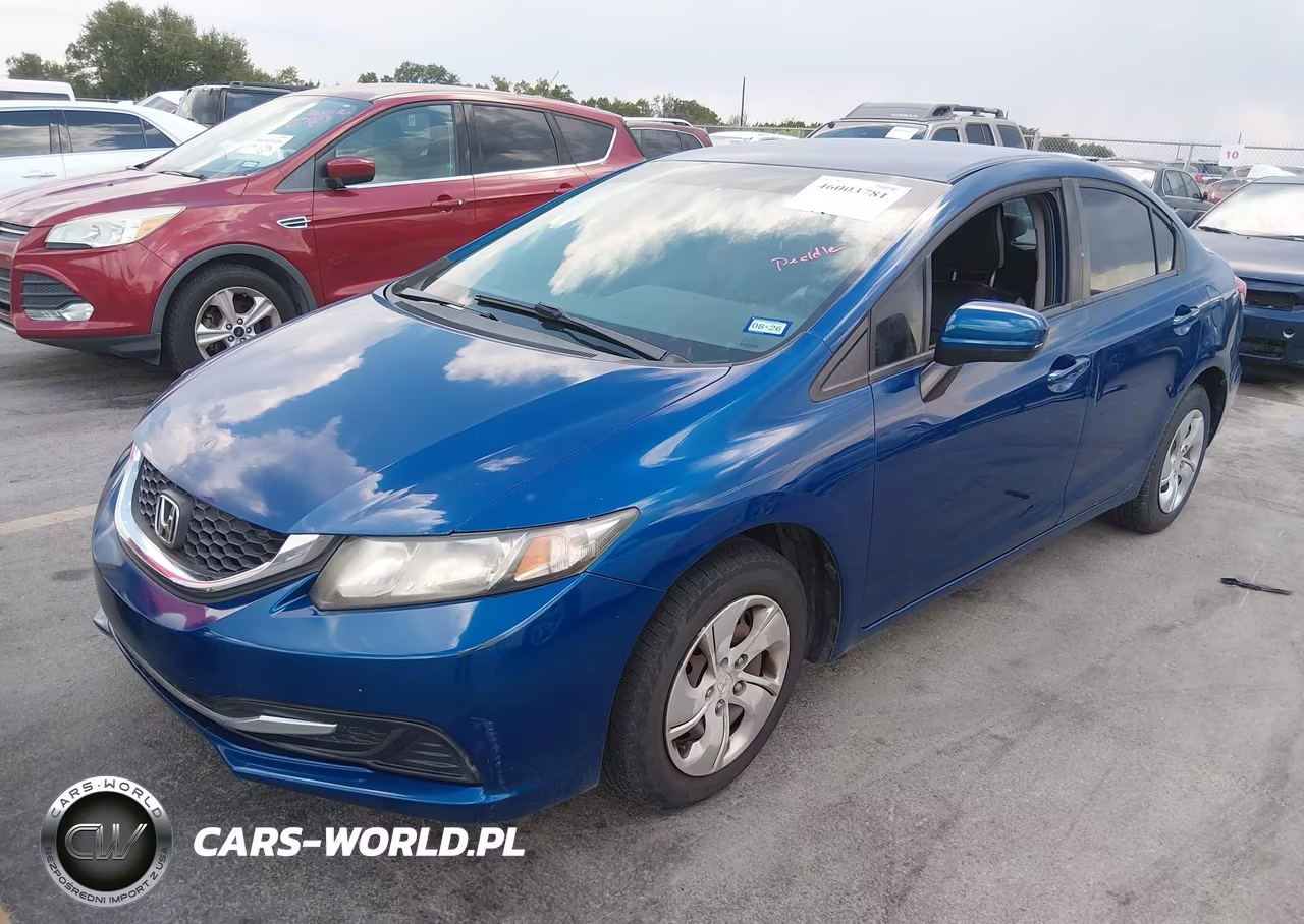 2014 Honda Civic Lx VIN:19XFB2F5XEE005336 - 2