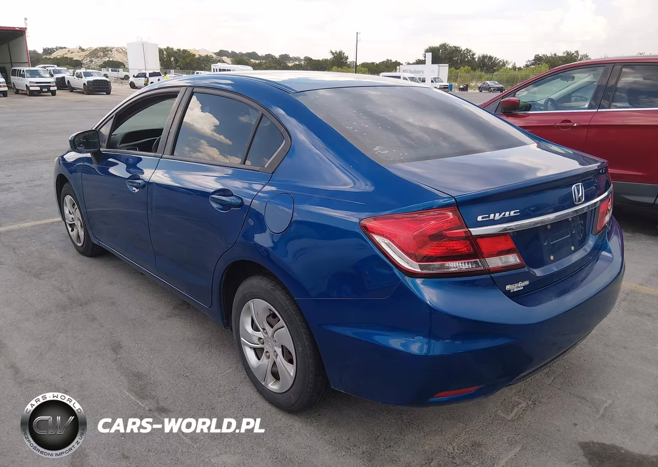 2014 Honda Civic Lx VIN:19XFB2F5XEE005336 - 3