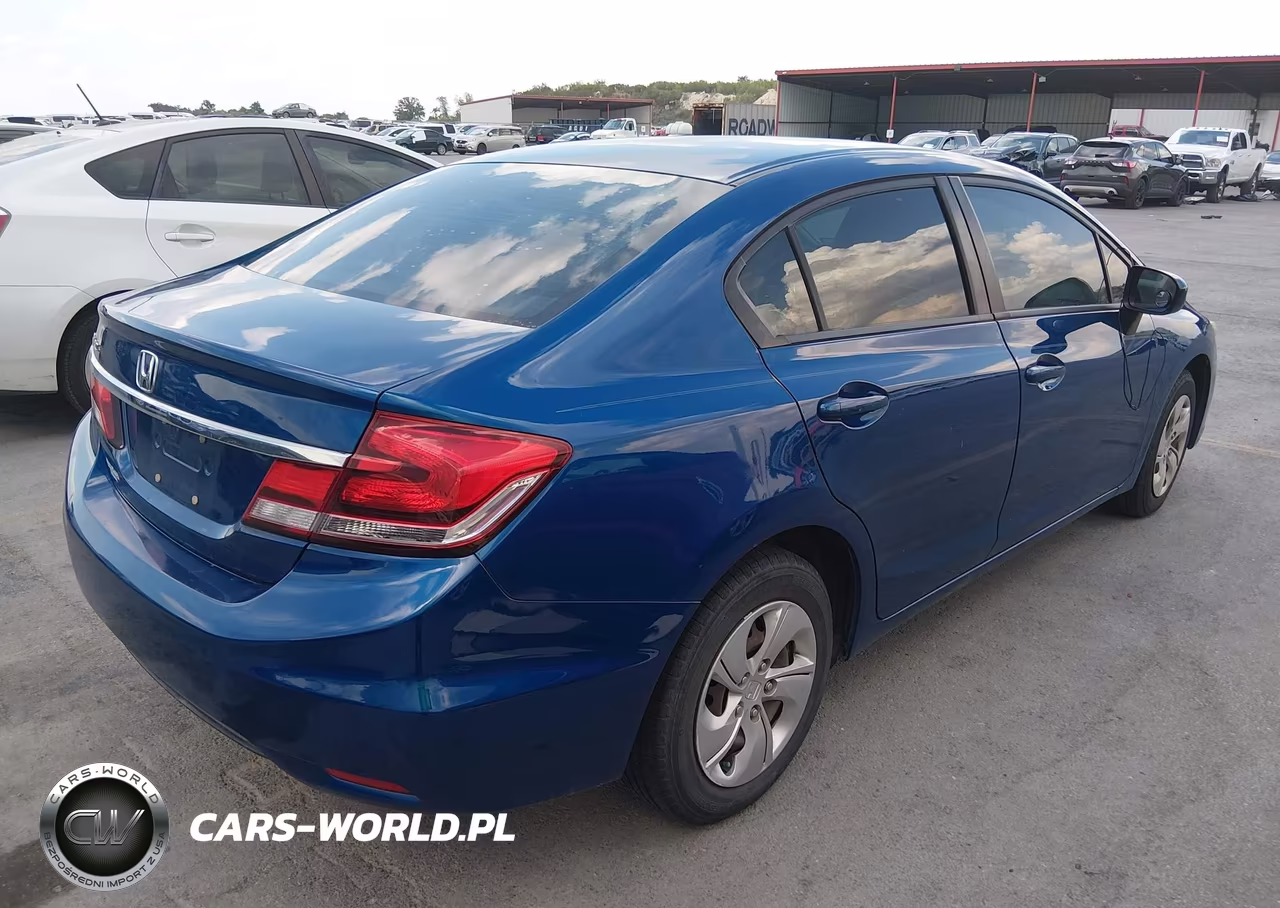 2014 Honda Civic Lx VIN:19XFB2F5XEE005336 - 4