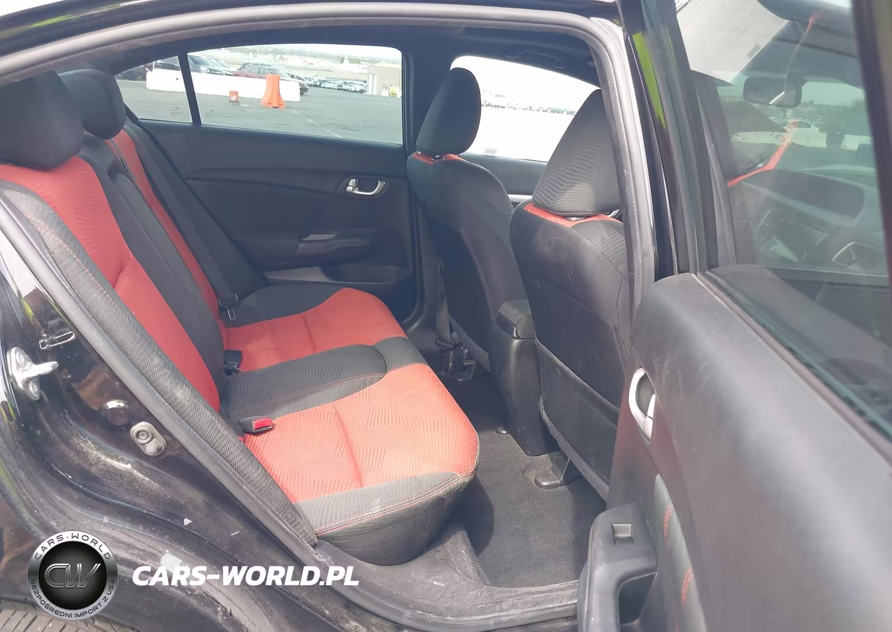 2015 Honda Civic Si VIN:2HGFB6E51FH701129 - 8
