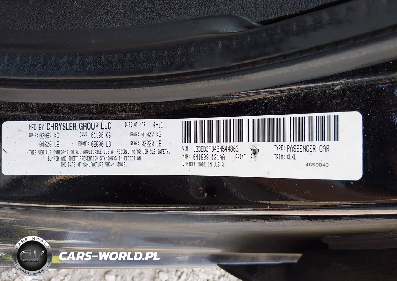 2011 Dodge Avenger Lux VIN:1B3BD2FB4BN544803 - 9