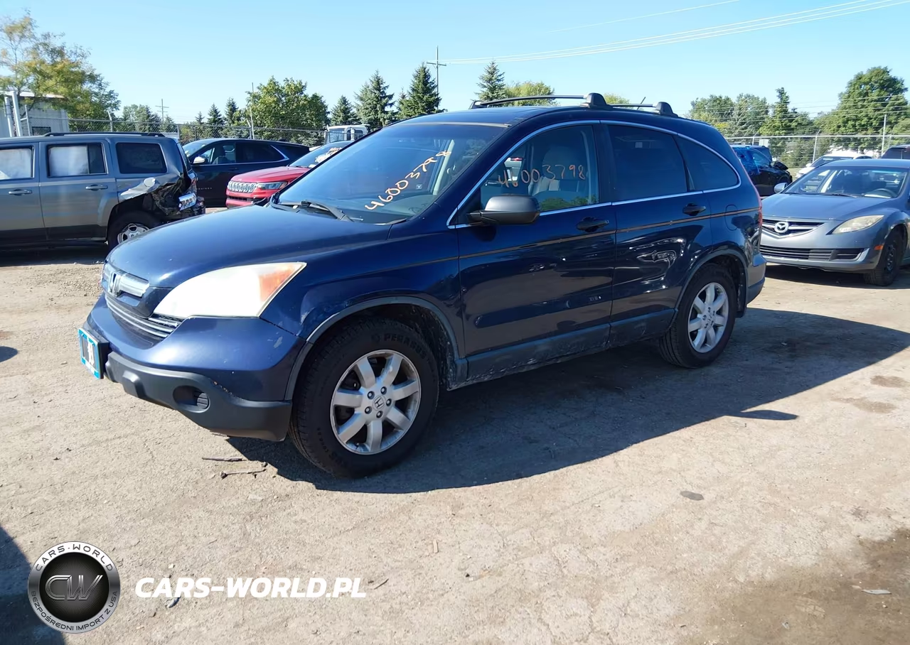 2009 Honda Cr-V Ex VIN:5J6RE38519L010827 - 2