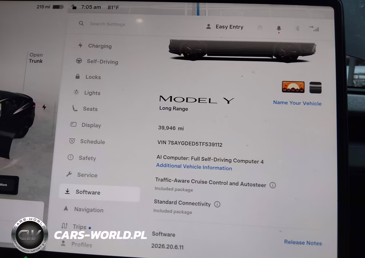 2026 Tesla Model Y VIN:7SAYGDED5TF539112 - 7