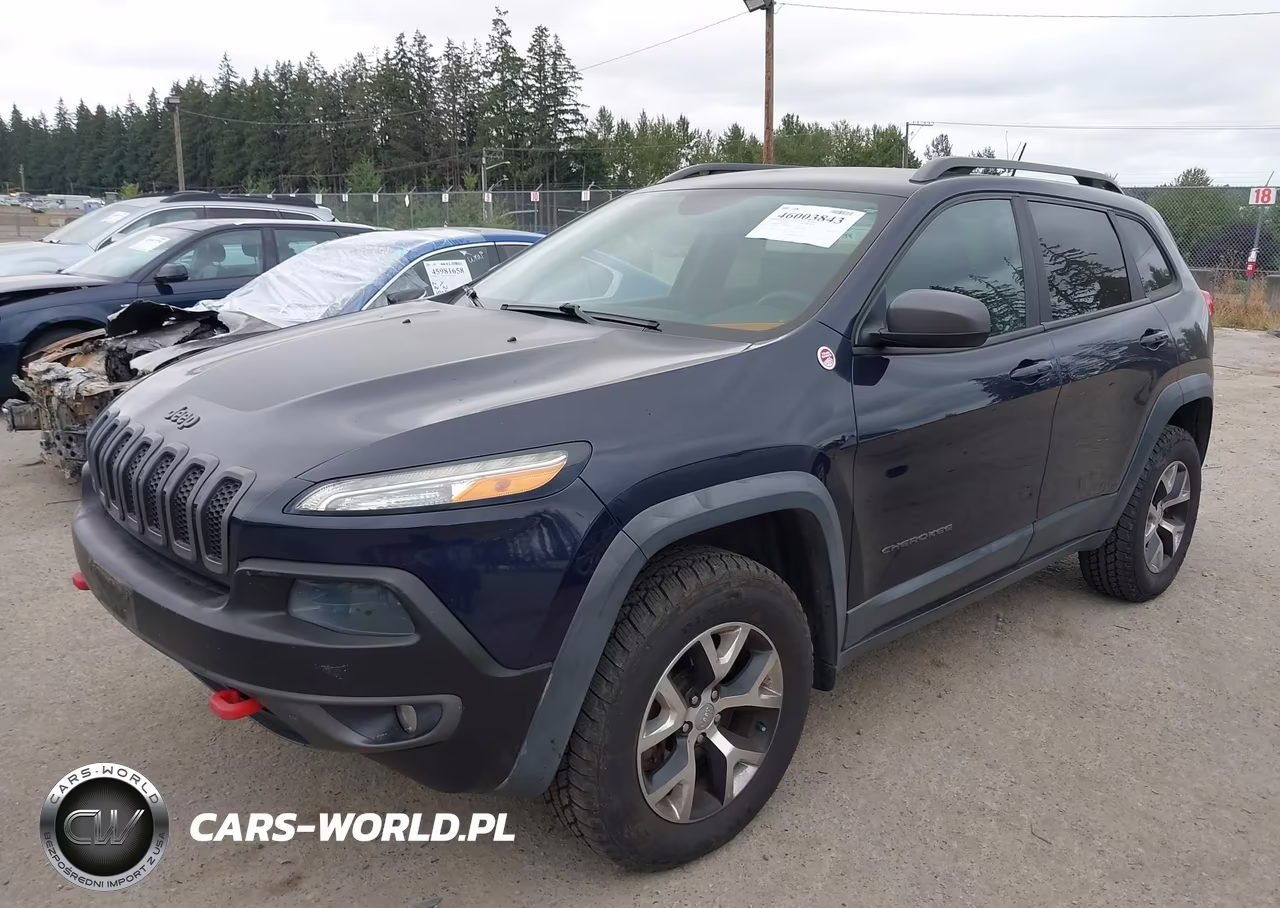 2014 Jeep Cherokee Trailhawk VIN:1C4PJMBS3EW257806 - 2
