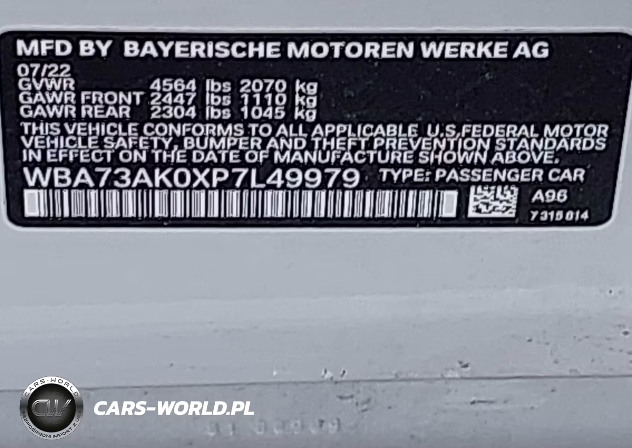 2023 BMW 228 Gran Coupe I xDrive VIN:WBA73AK0XP7L49979 - 9