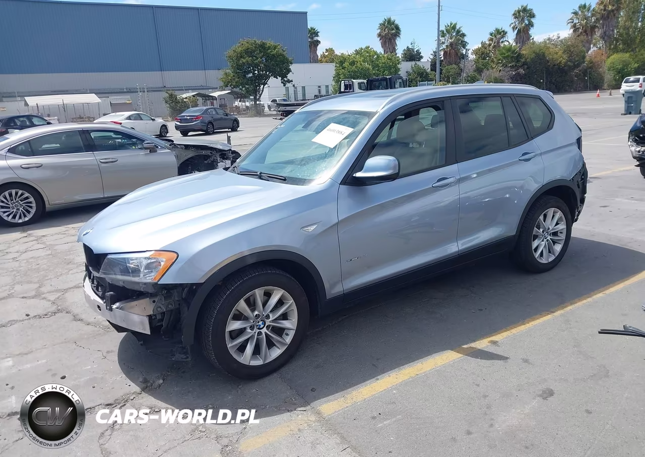 2014 BMW X3 xDrive28I VIN:5UXWX9C5XE0D27869 - 2