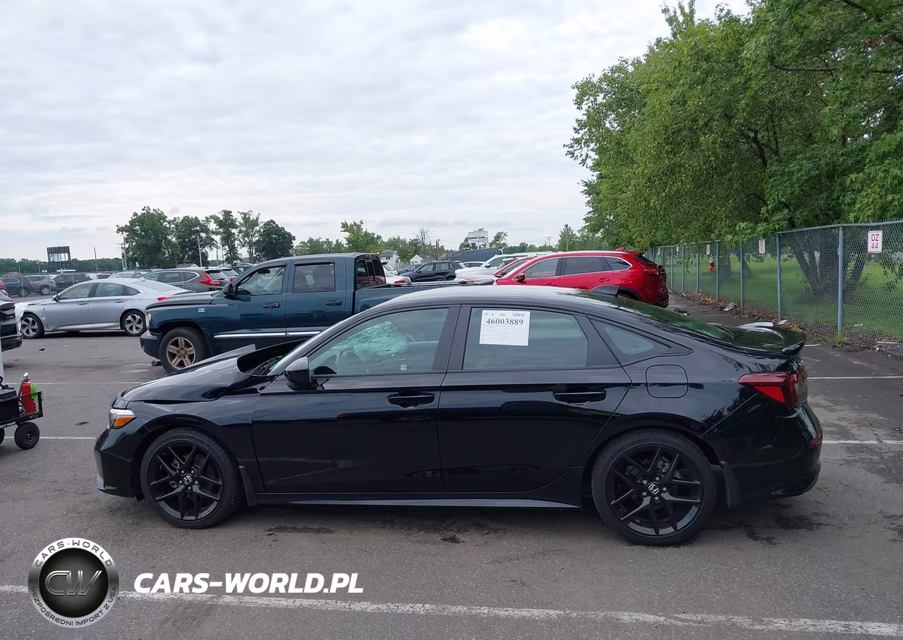 2025 Honda Civic Sport VIN:2HGFE2F56SH574466 - 14