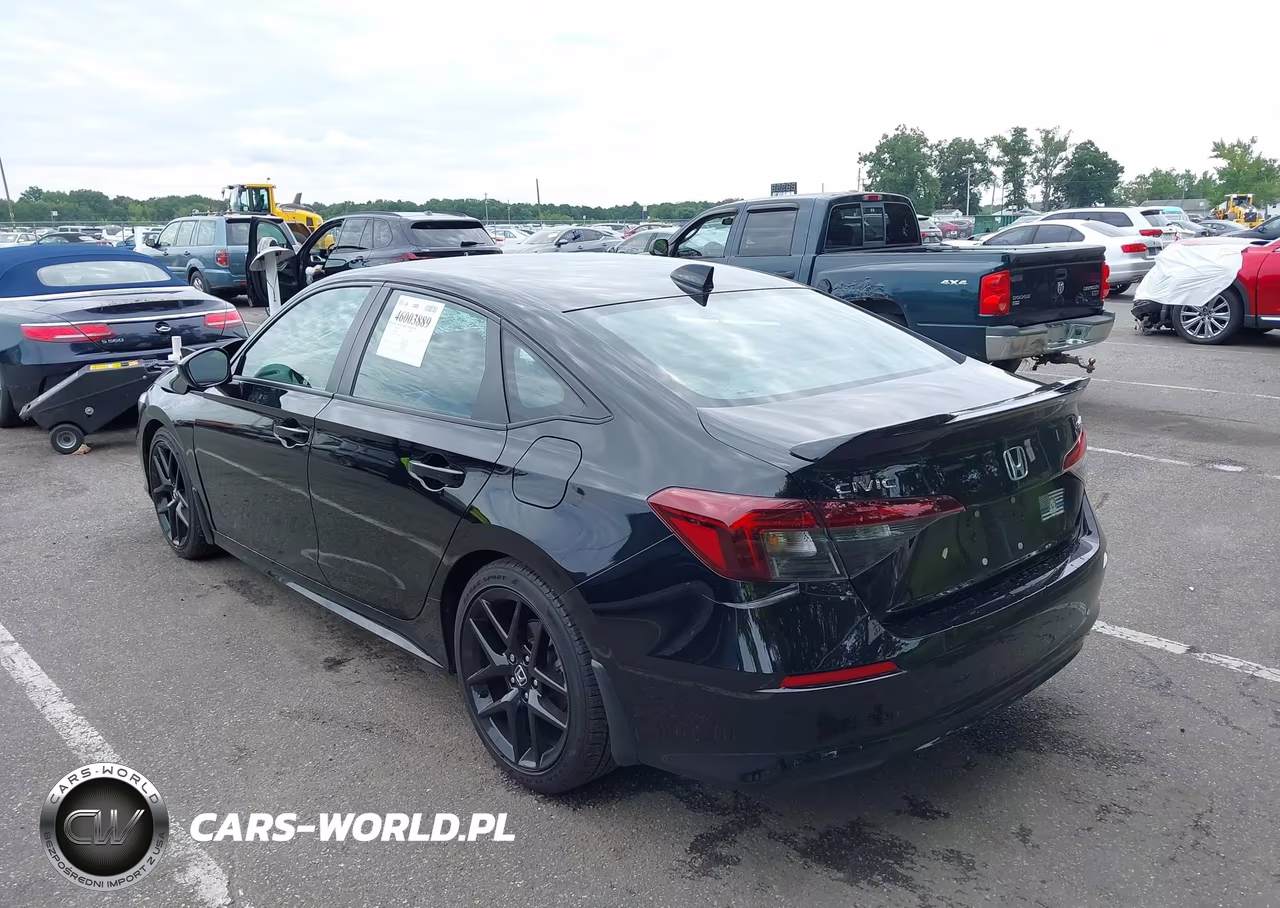 2025 Honda Civic Sport VIN:2HGFE2F56SH574466 - 3
