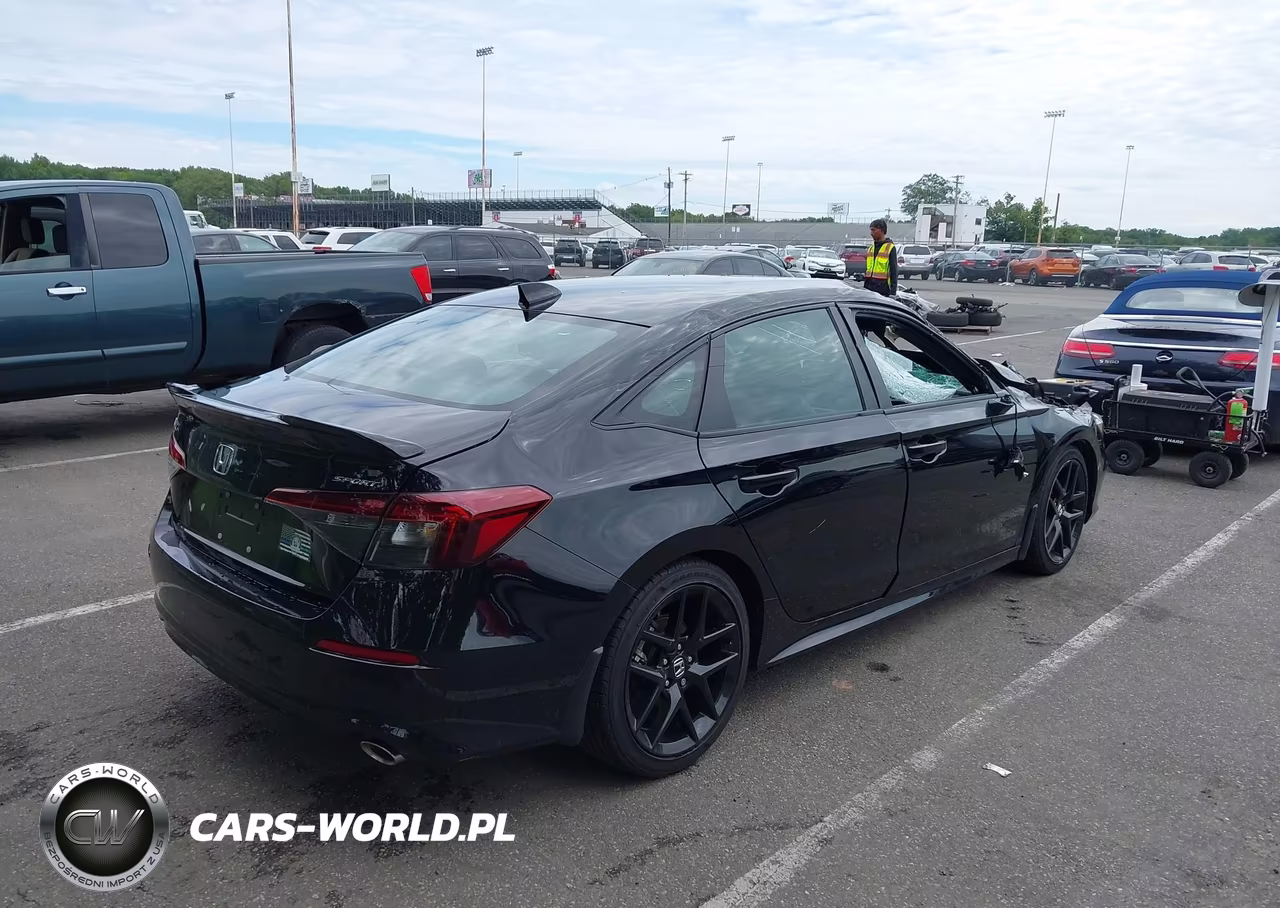 2025 Honda Civic Sport VIN:2HGFE2F56SH574466 - 4