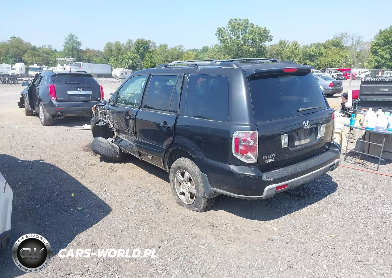 2008 Honda Pilot Ex-L VIN:5FNYF18508B030104 - 3