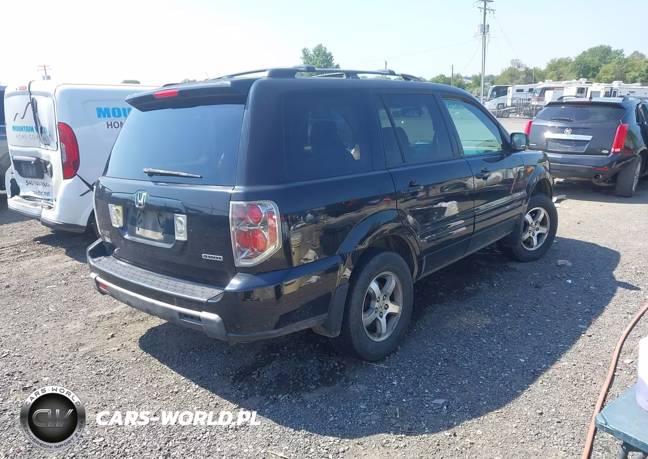 2008 Honda Pilot Ex-L VIN:5FNYF18508B030104 - 4