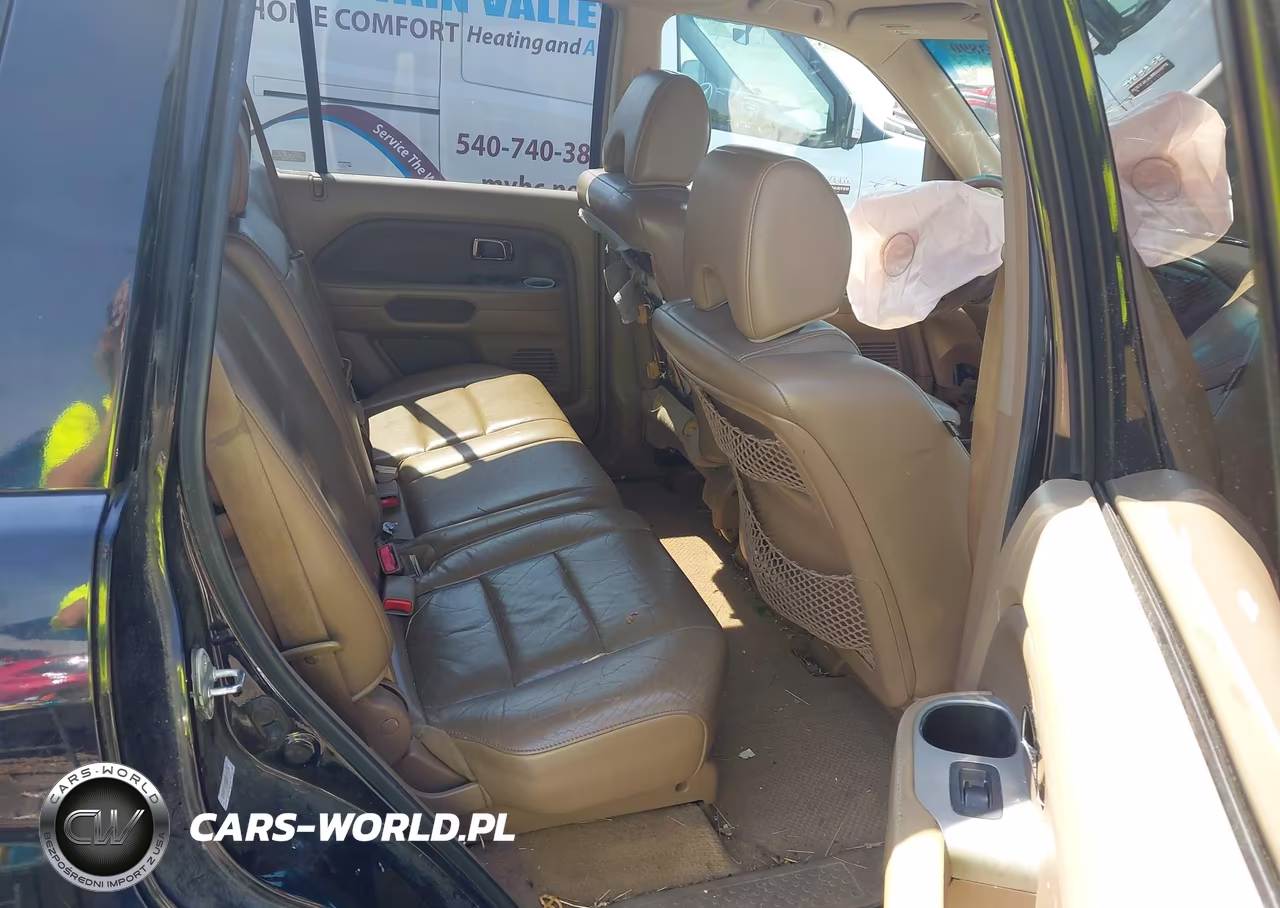 2008 Honda Pilot Ex-L VIN:5FNYF18508B030104 - 8