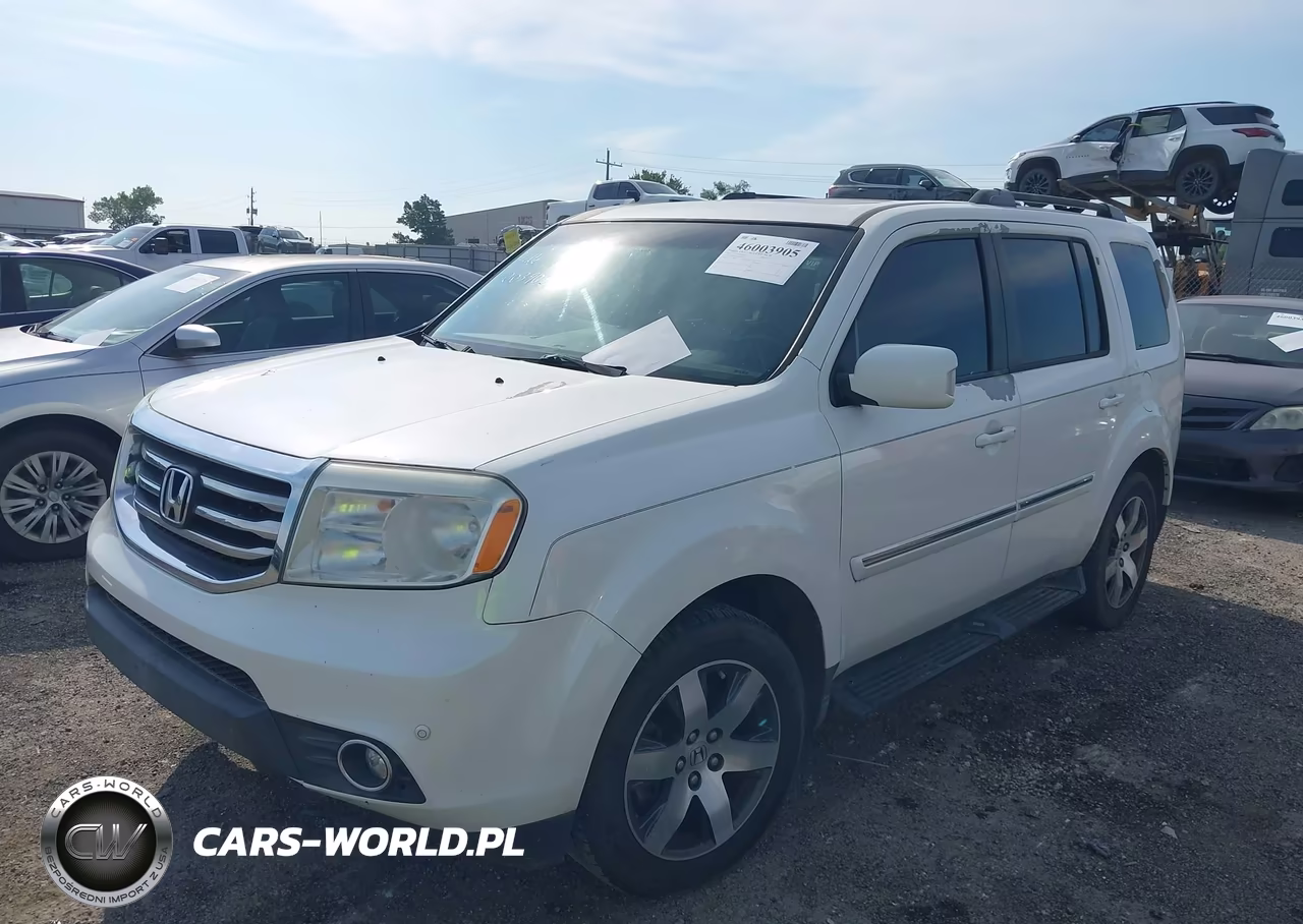 2012 Honda Pilot Touring VIN:5FNYF3H93CB007259 - 2