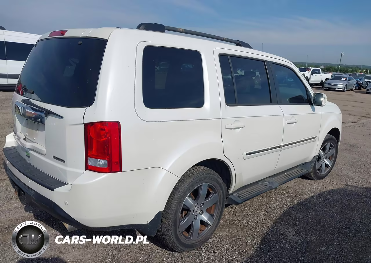 2012 Honda Pilot Touring VIN:5FNYF3H93CB007259 - 4
