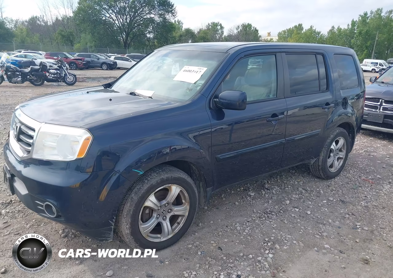 2012 Honda Pilot Ex-L VIN:5FNYF4H56CB079088 - 2