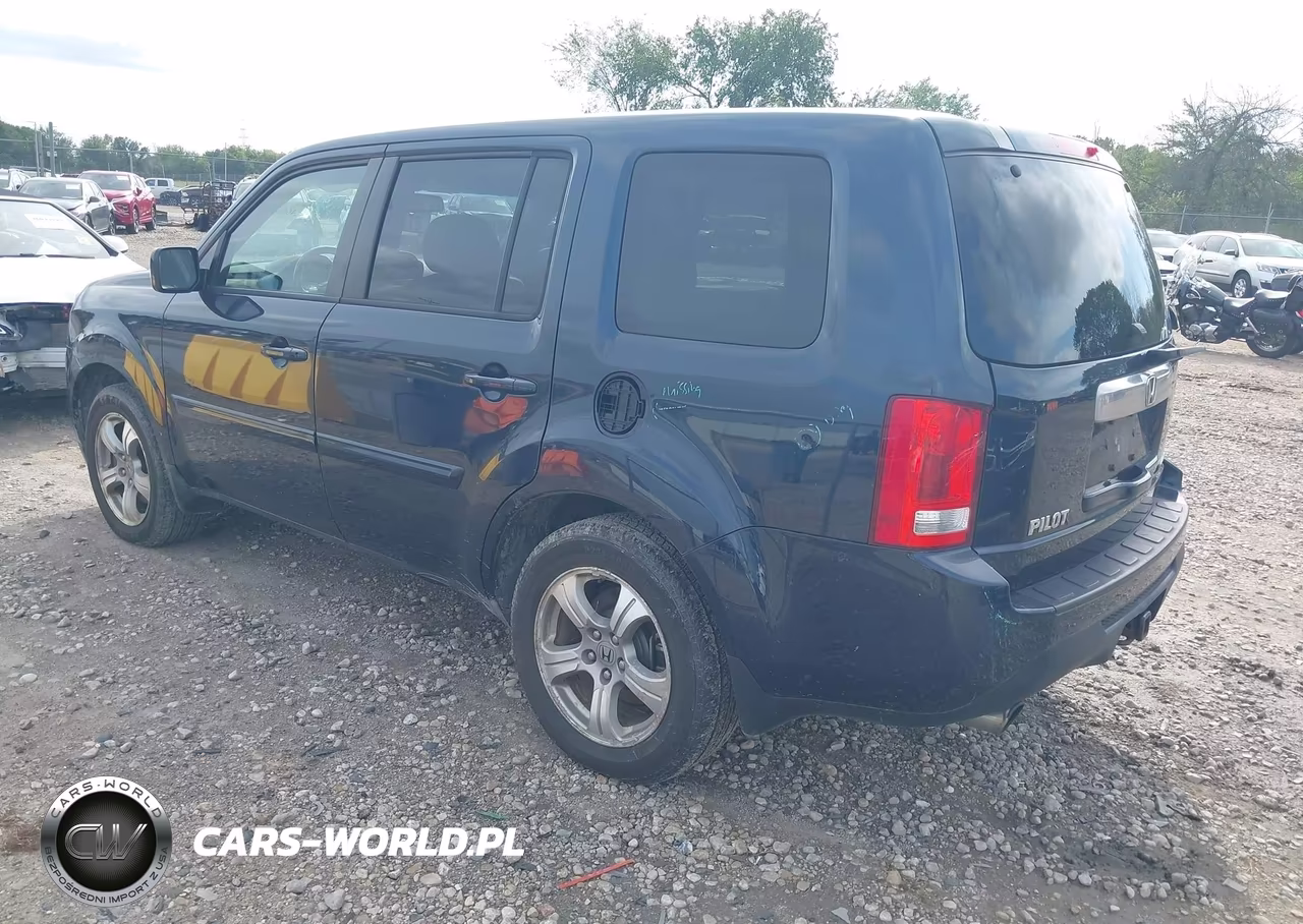 2012 Honda Pilot Ex-L VIN:5FNYF4H56CB079088 - 3
