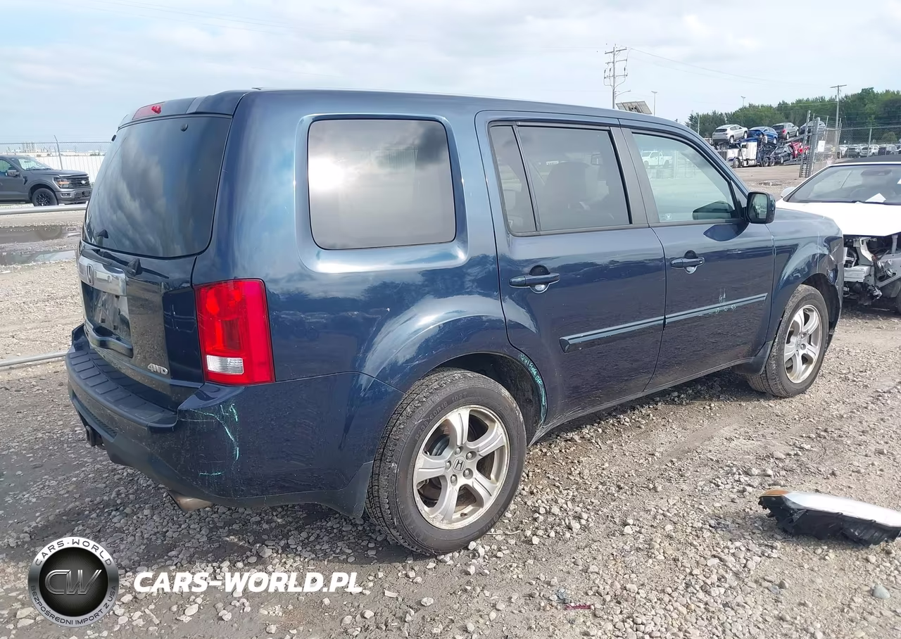 2012 Honda Pilot Ex-L VIN:5FNYF4H56CB079088 - 4