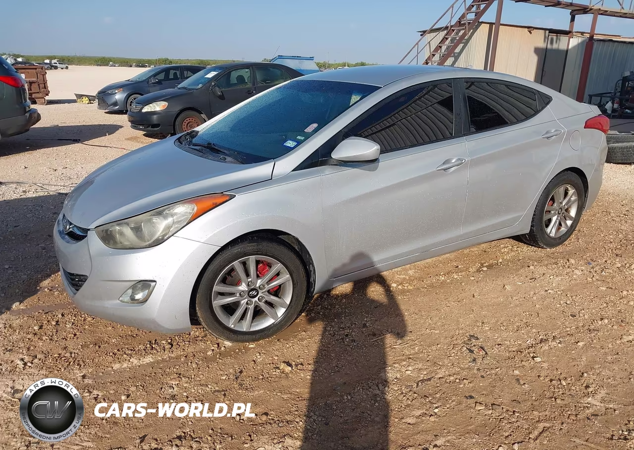 2012 Hyundai Elantra Gls (Ulsan Plant) VIN:KMHDH4AE3CU228854 - 2