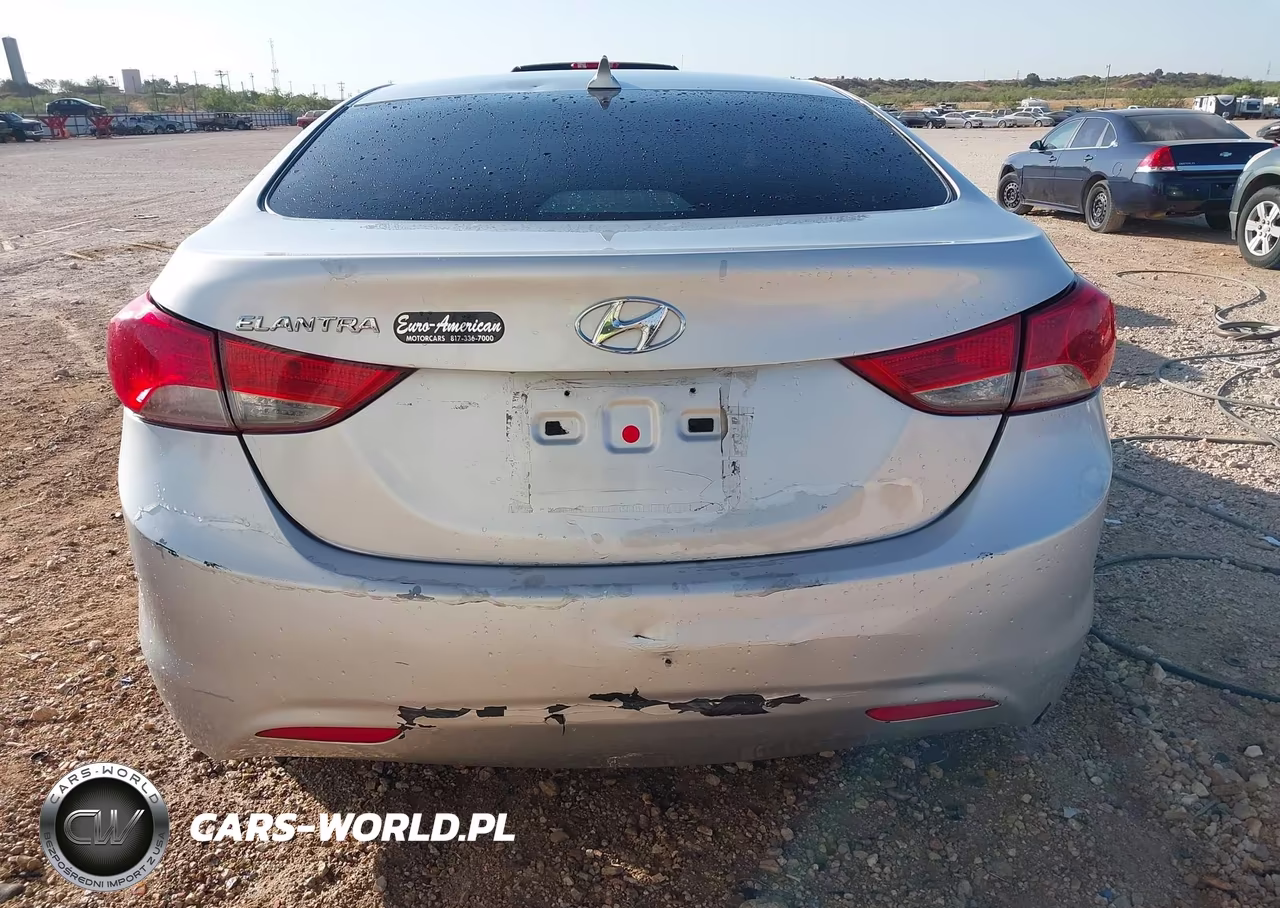 2012 Hyundai Elantra Gls (Ulsan Plant) VIN:KMHDH4AE3CU228854 - 6