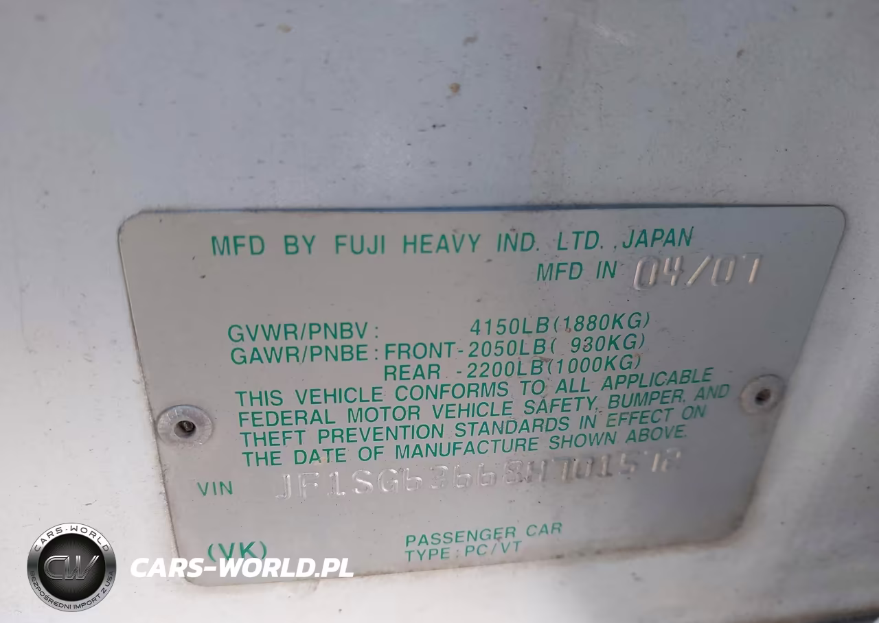 2008 Subaru Forester 2.5X VIN:JF1SG63668H701572 - 9