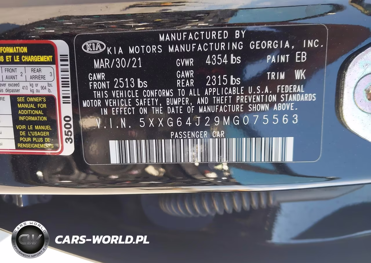 2021 Kia K5 Gt-Line VIN:5XXG64J29MG075563 - 9
