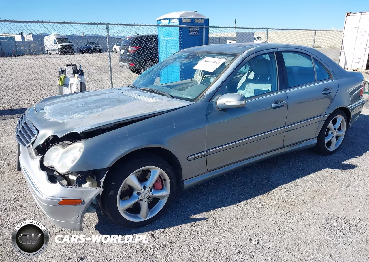 2005 Mercedes-Benz C 230 Kompressor Sport VIN:WDBRF40J05F568161 - 2