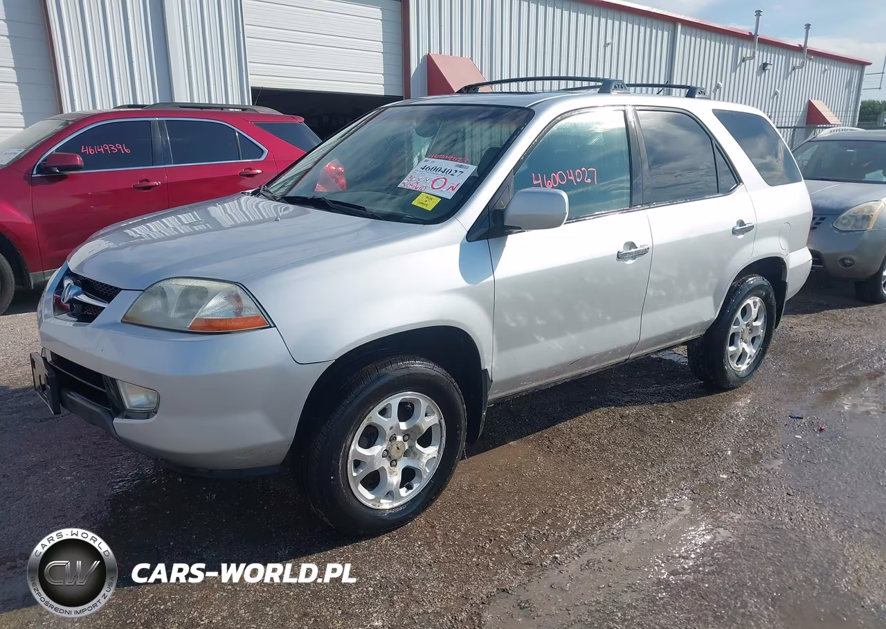 2001 Acura Mdx VIN:2HNYD18621H515871 - 2