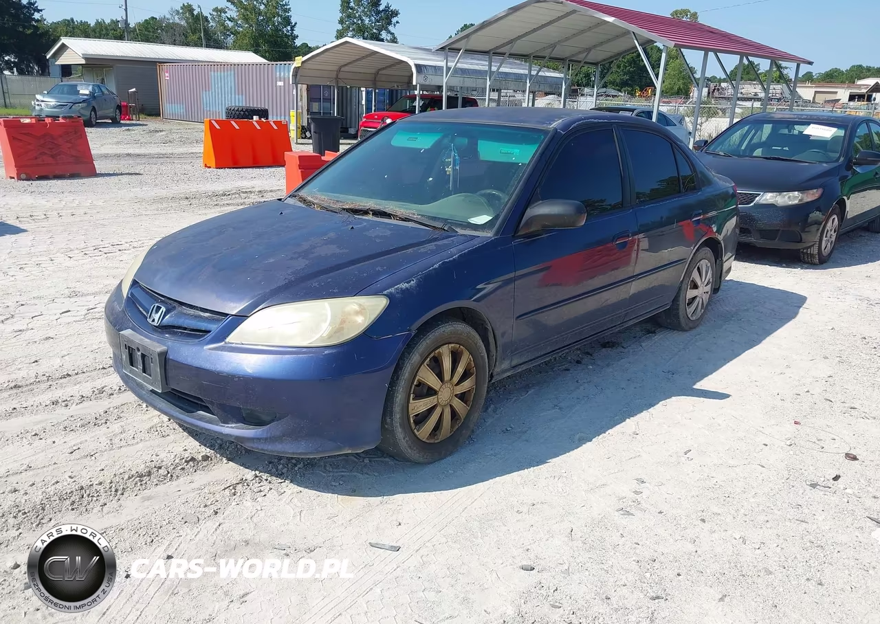 2004 Honda Civic Lx VIN:2HGES16694H559230 - 2