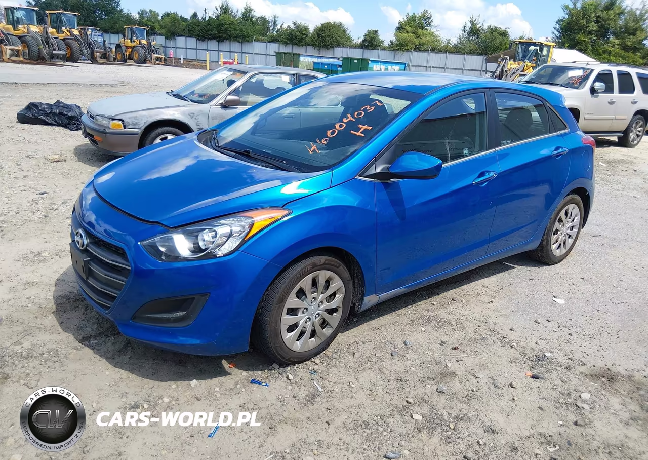 2017 Hyundai Elantra Gt VIN:KMHD35LH7HU384074 - 2