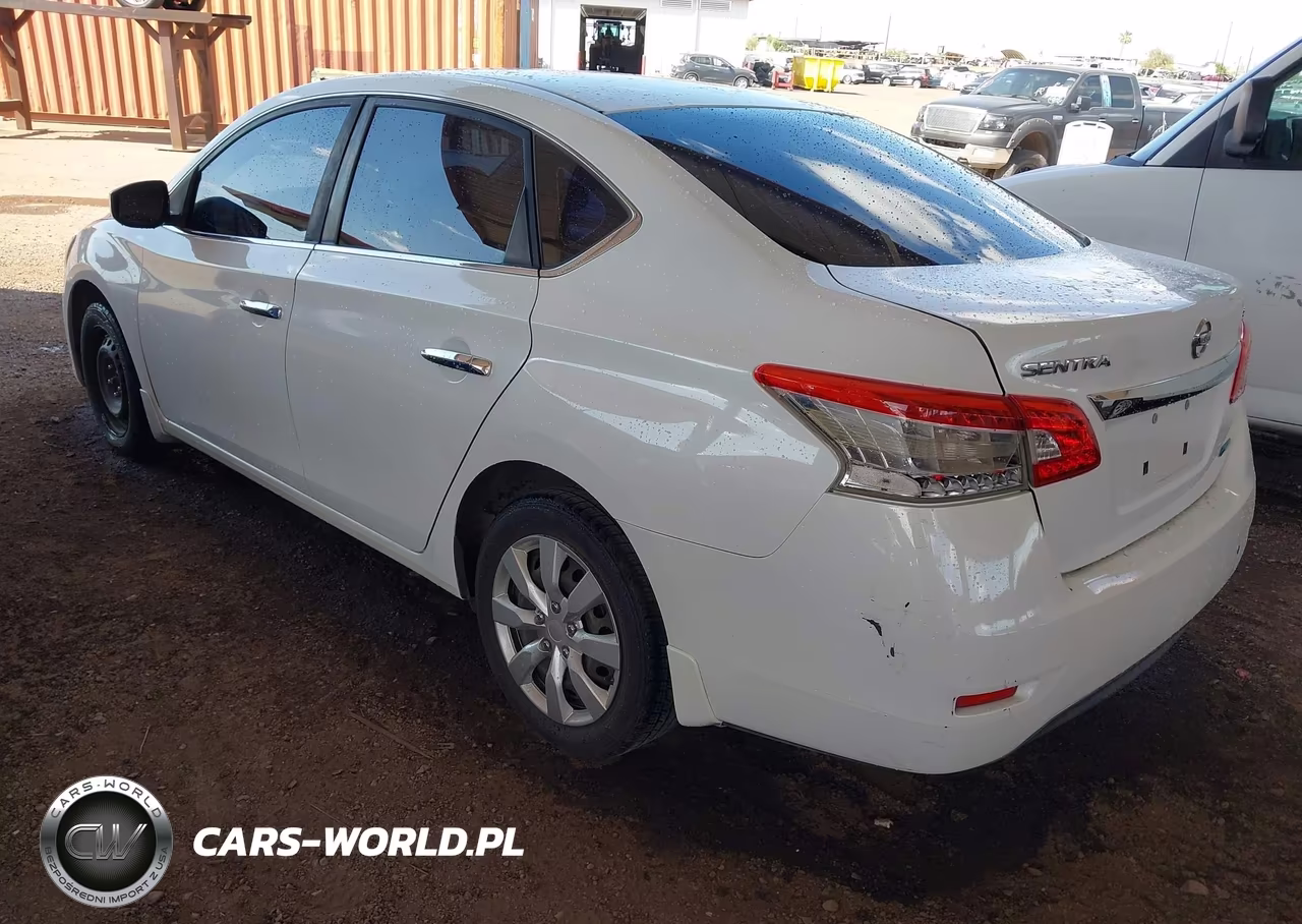 2014 Nissan Sentra Fe+ S-Fe+ Sv-S-Sl-Sr-Sv VIN:3N1AB7AP9EY245625 - 3