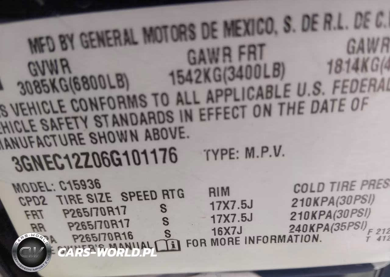 2006 Chevrolet Avalanche 1500 Z66 VIN:3GNEC12Z06G101176 - 9
