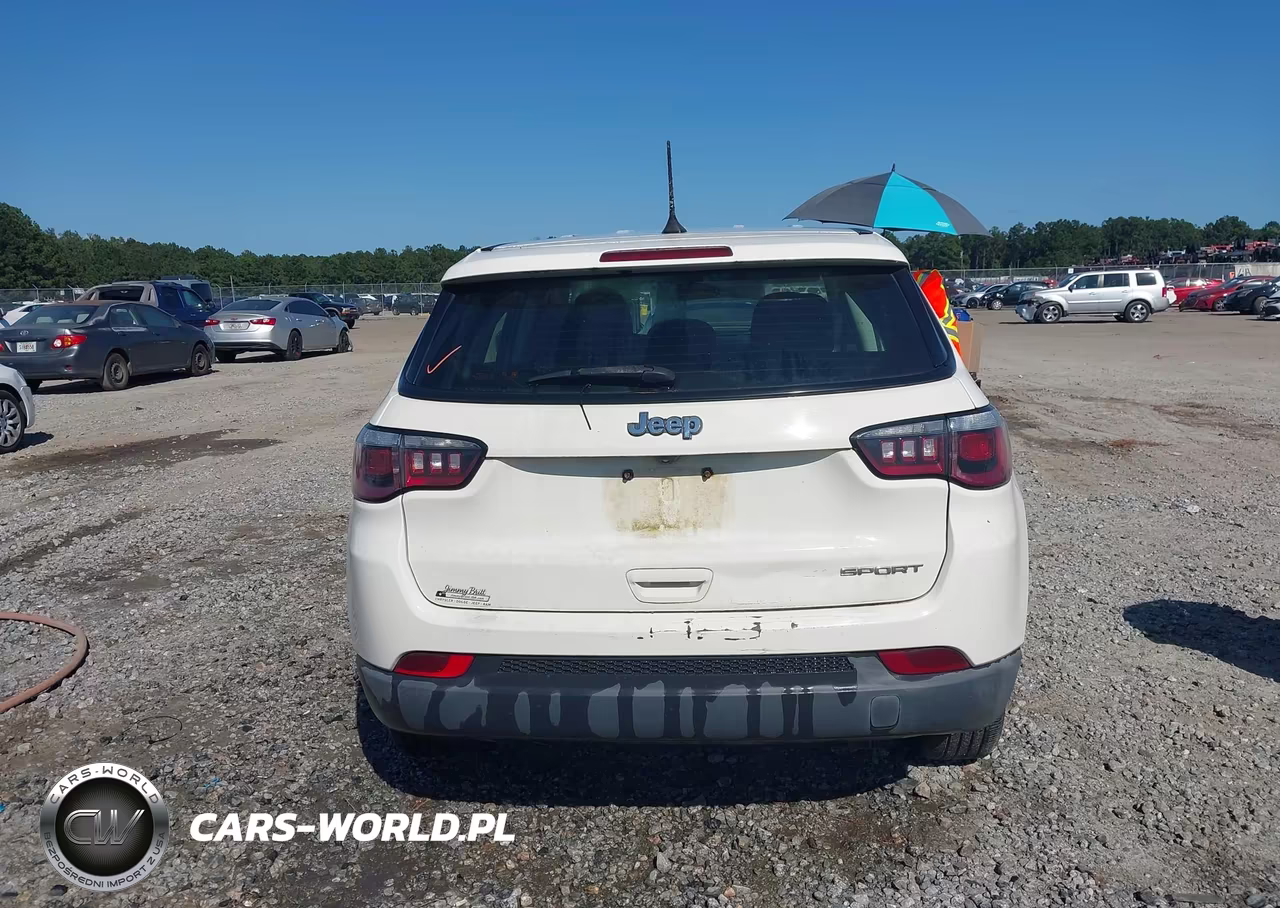 2019 Jeep Compass Sport Fwd VIN:3C4NJCABXKT658662 - 16