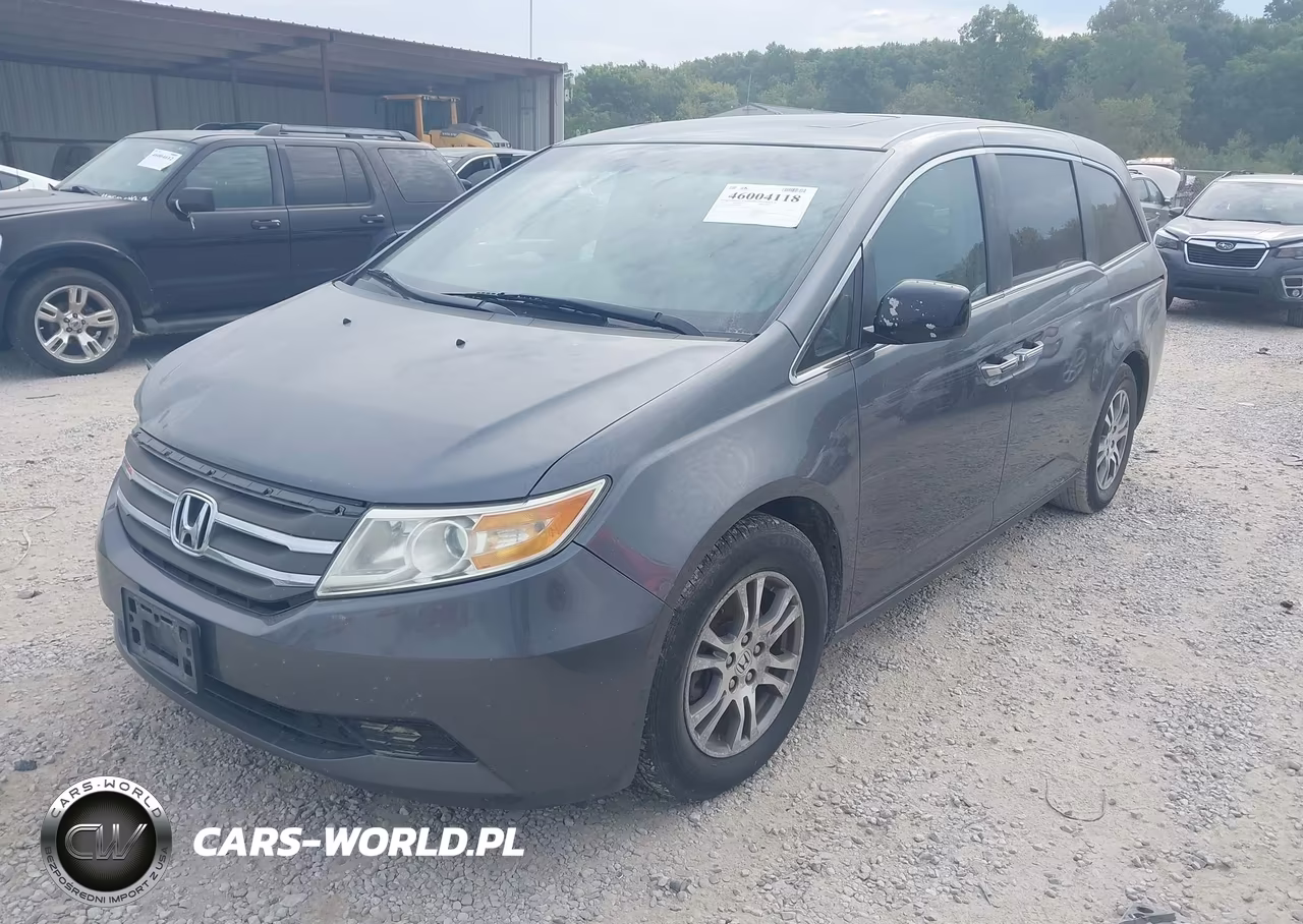 2011 Honda Odyssey Ex-L VIN:5FNRL5H66BB098136 - 2