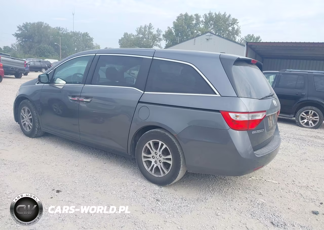 2011 Honda Odyssey Ex-L VIN:5FNRL5H66BB098136 - 3