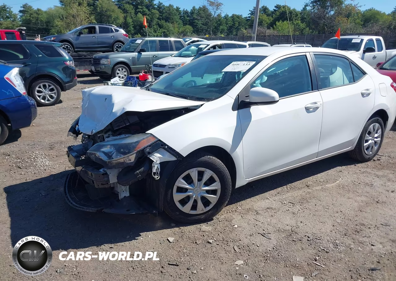 2016 Toyota Corolla L VIN:2T1BURHE5GC564485 - 2