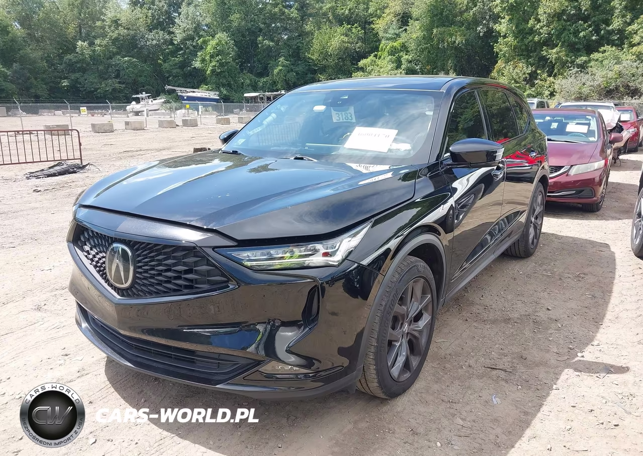 2022 Acura Mdx A-Spec Package VIN:5J8YE1H01NL038746 - 2