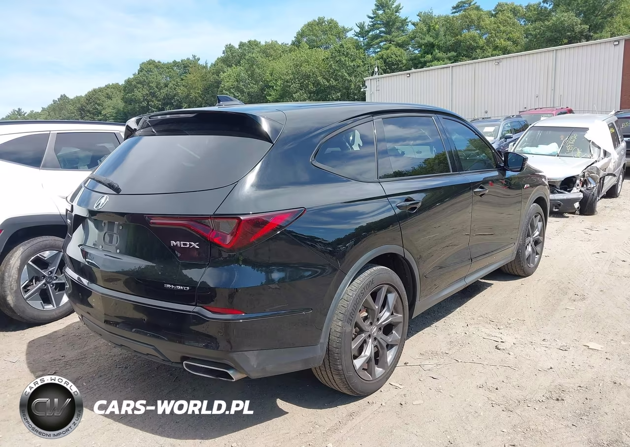 2022 Acura Mdx A-Spec Package VIN:5J8YE1H01NL038746 - 4