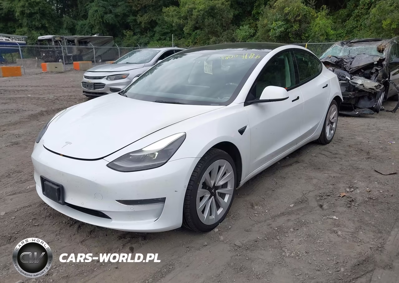 2022 Tesla Model 3 Long Range Dual Motor All-Wheel Drive VIN:5YJ3E1EB4NF105163 - 2