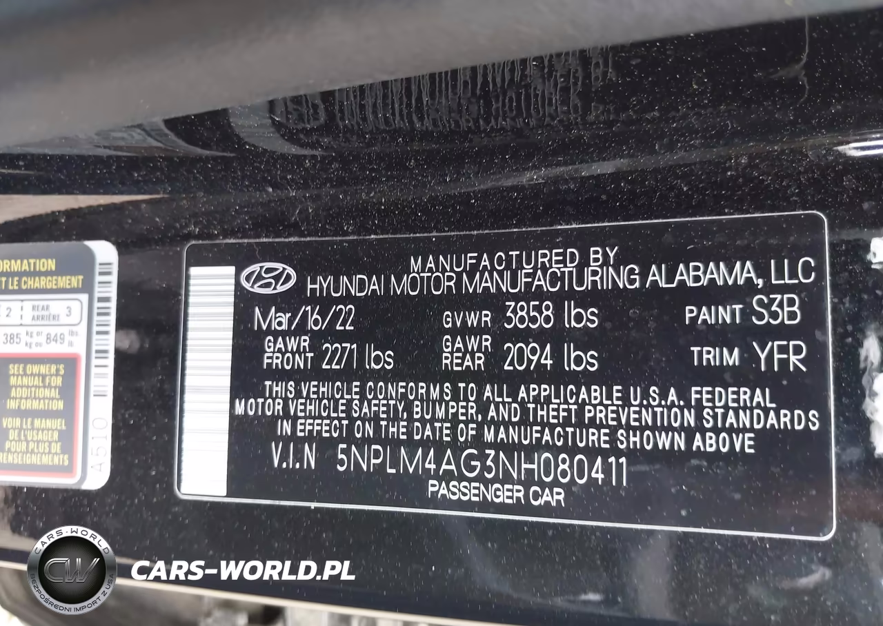 2022 Hyundai Elantra Sel VIN:5NPLM4AG3NH080411 - 9