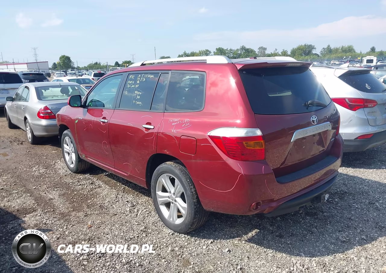 2010 Toyota Highlander Limited V6 VIN:5TDDK3EH9AS020628 - 3