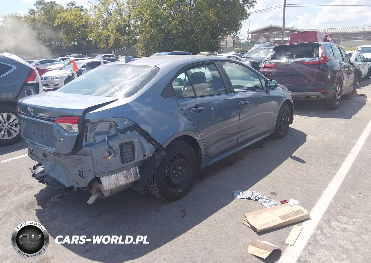 2021 Toyota Corolla Le VIN:5YFEPMAE8MP225295 - 4